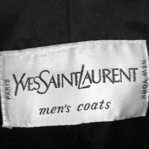 Yves Saint Laurent men's wool coat 42R
